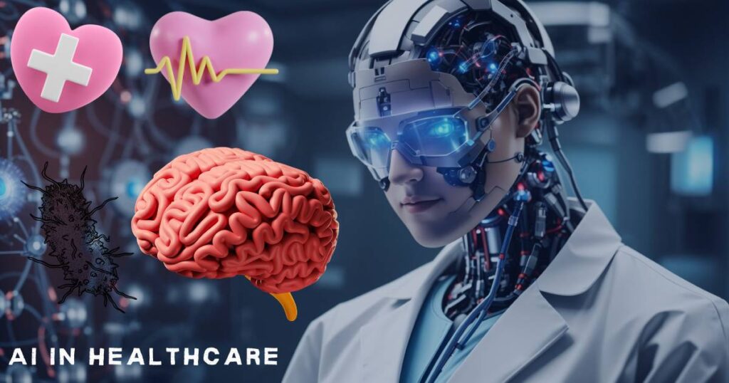 This is an image of for AI In Healthcare for the article "Artificial Intelligence: From Mechanical Minds to Ethical Algorithms" in Tech Innovation Pro website.