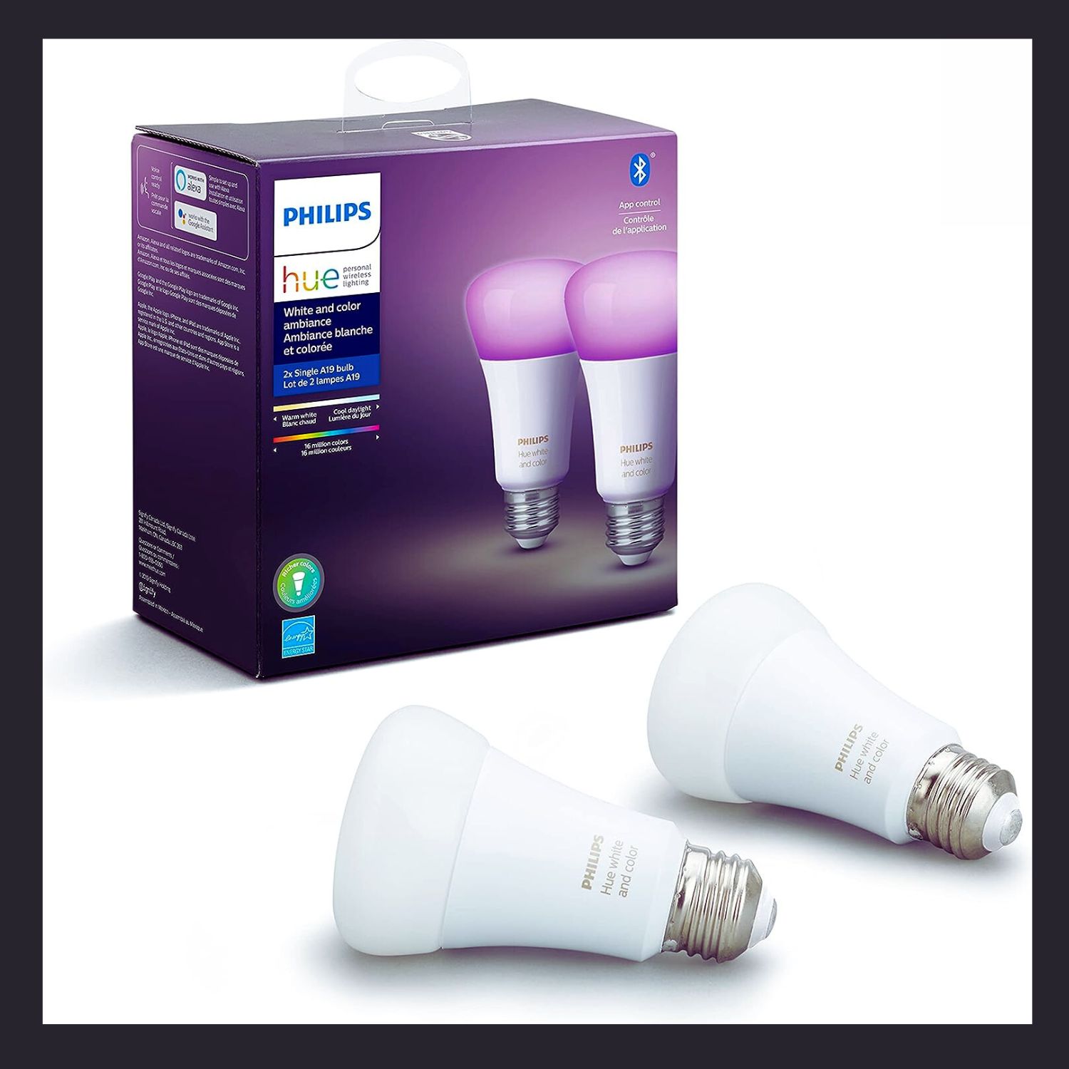 Consumer Electronics:Philips Hue Smart 60W A19 LED Bulb