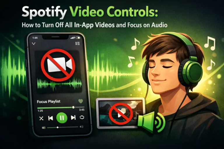 Spotify Video Controls: How to Turn Off All In-App Videos and Focus on Audio